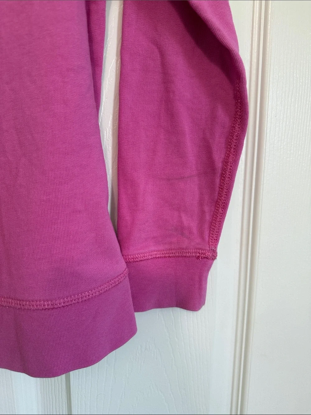 Hanna Andersson Bright Pink Pullover with White Polka Dot Leggings Set